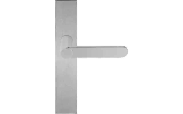 Deurkruk RVS Bertram Beerbaum Tense op blind deurschild BB103P236SFC